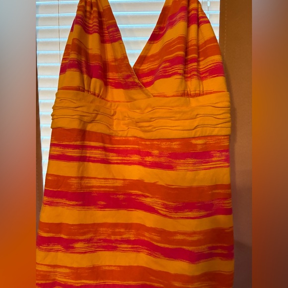 Beautiful SO brand halter pink and yellow xl - Picture 6 of 6